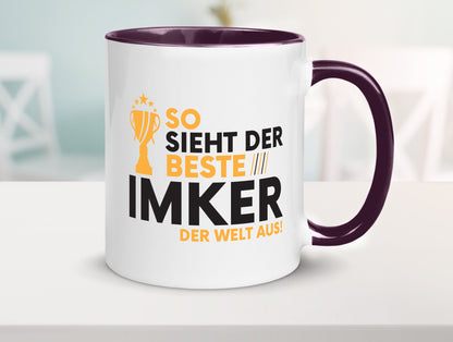 Der Weltbeste Imker | Imkerei lustiger Spruch Geschenk Humor Geschenkidee Tasse