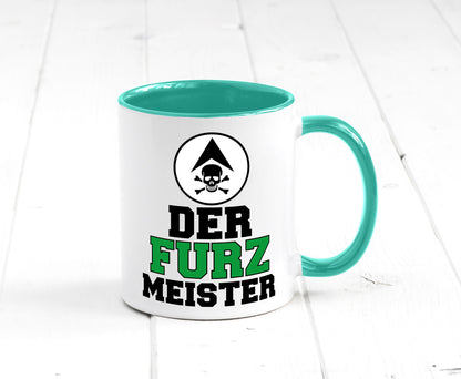 Der Furz Meister | Männer Tasse derber Humor Furzen lustiger Spruch Geschenk