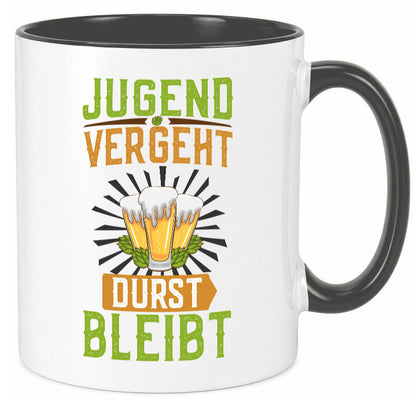 Jugend vergeht durst bleibt | Biertrinker Bierliebhaber lustiger Spruch