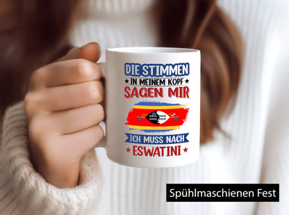 Eswatini (Swasiland) | Urlaubsstimmen in meinem Kopf Geschenk Humor