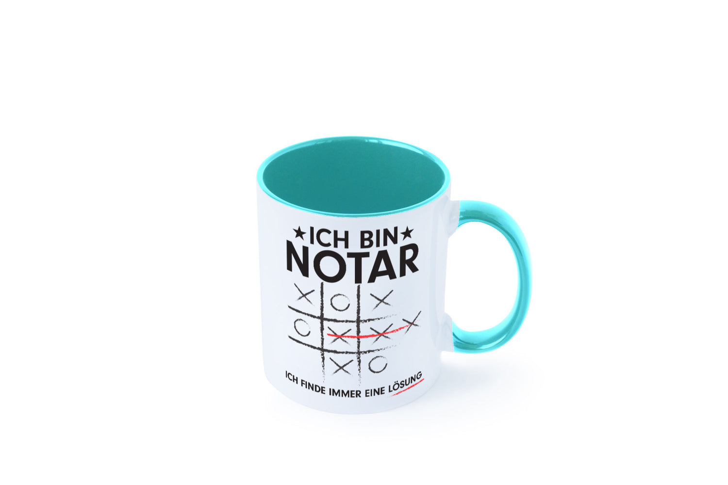 Löse Probleme: Notar | Jurist lustiger Spruch Geschenk Humor Geschenkidee Tasse