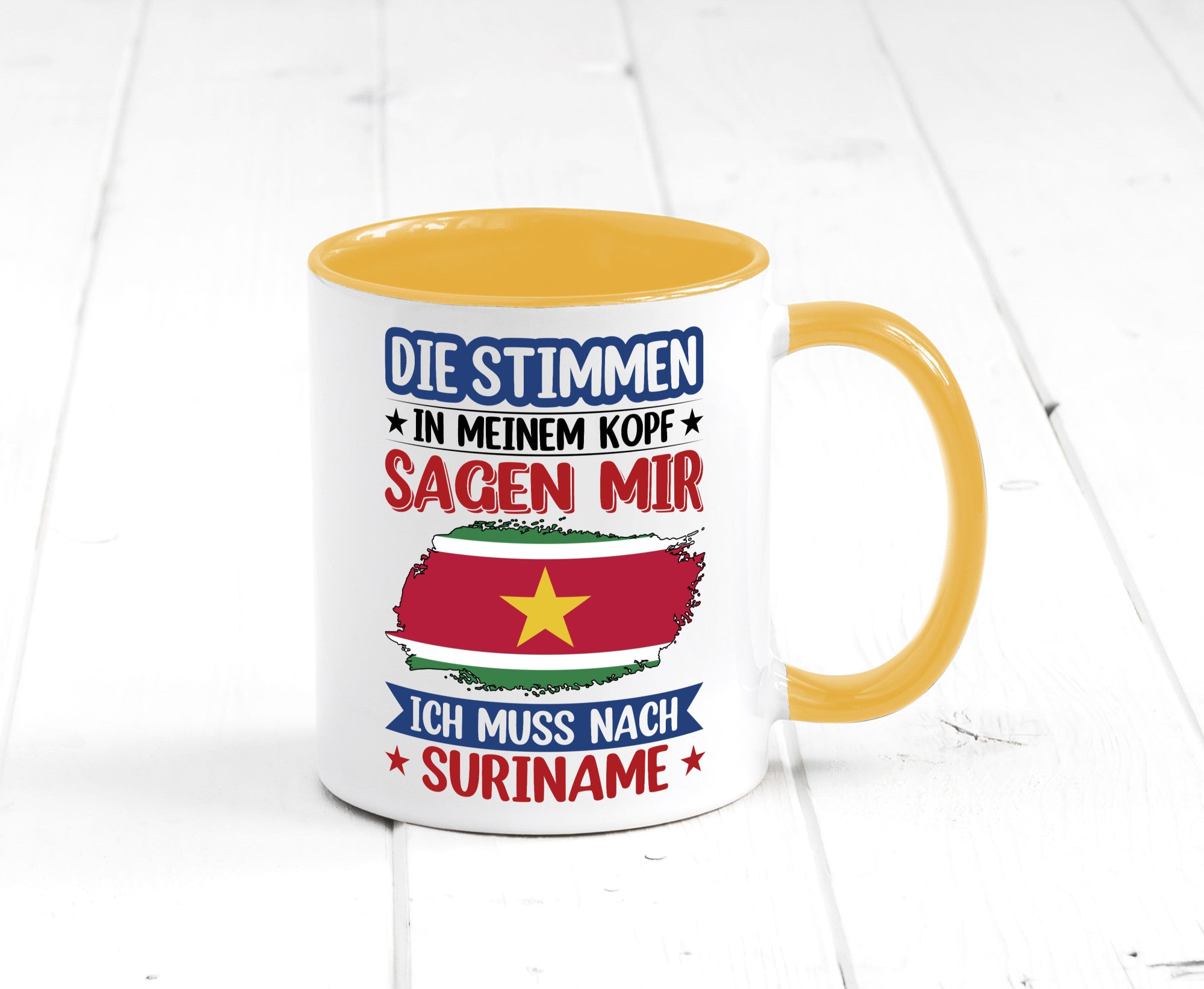 Suriname | Urlaub Stimmen in meinem Kopf Traumland v2 Geschenk Humor
