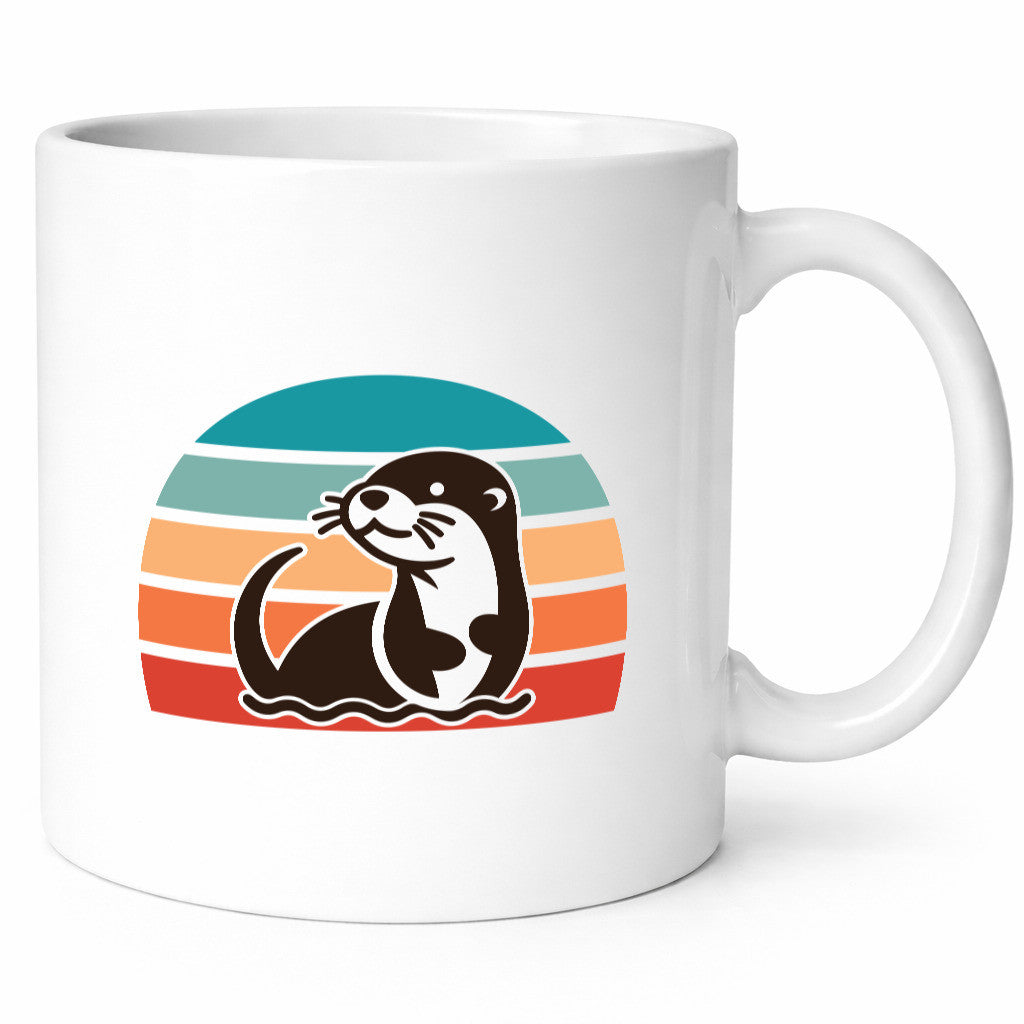 See Otter | Sunset Retro Vintage Natur lustiger Spruch Geschenk Humor