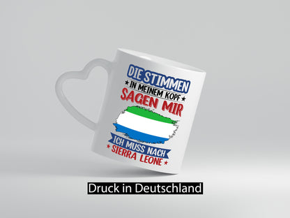 Sierra Leone | Urlaub Stimmen in meinem Kopf Traumland v2 lustig Humor