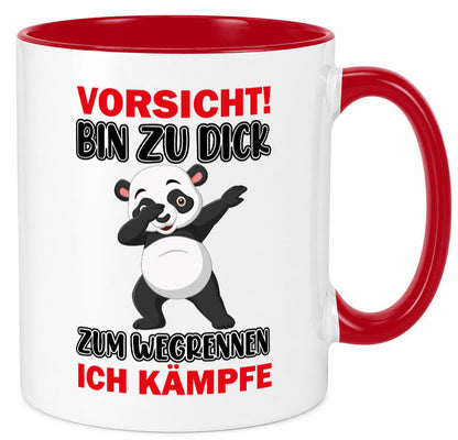 Ich bin ein Kämpfer Geschenk Humor Geschenkidee lustiger Spruch Tasse