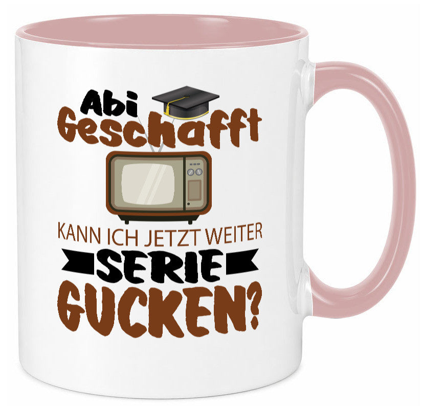 Abi Geschaft | Serie Gucken Bachlor Abitur Geschenk Humor Geschenkidee lustiger