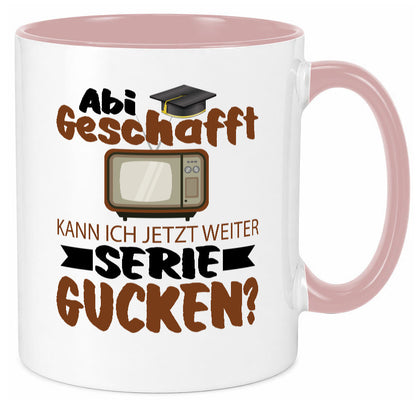 Abi Geschaft | Serie Gucken Bachlor Abitur Geschenk Humor Geschenkidee lustiger
