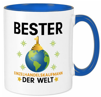 Welt Bester Einzelhandelskaufmann | Einzelhandel Humor Geschenkidee Tasse