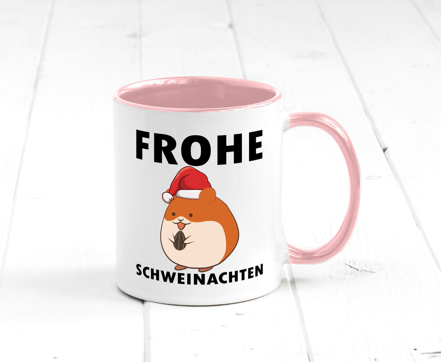 Frohe Schweinachten | Meerschweinchen Weihnachten lustiger Spruch Geschenk