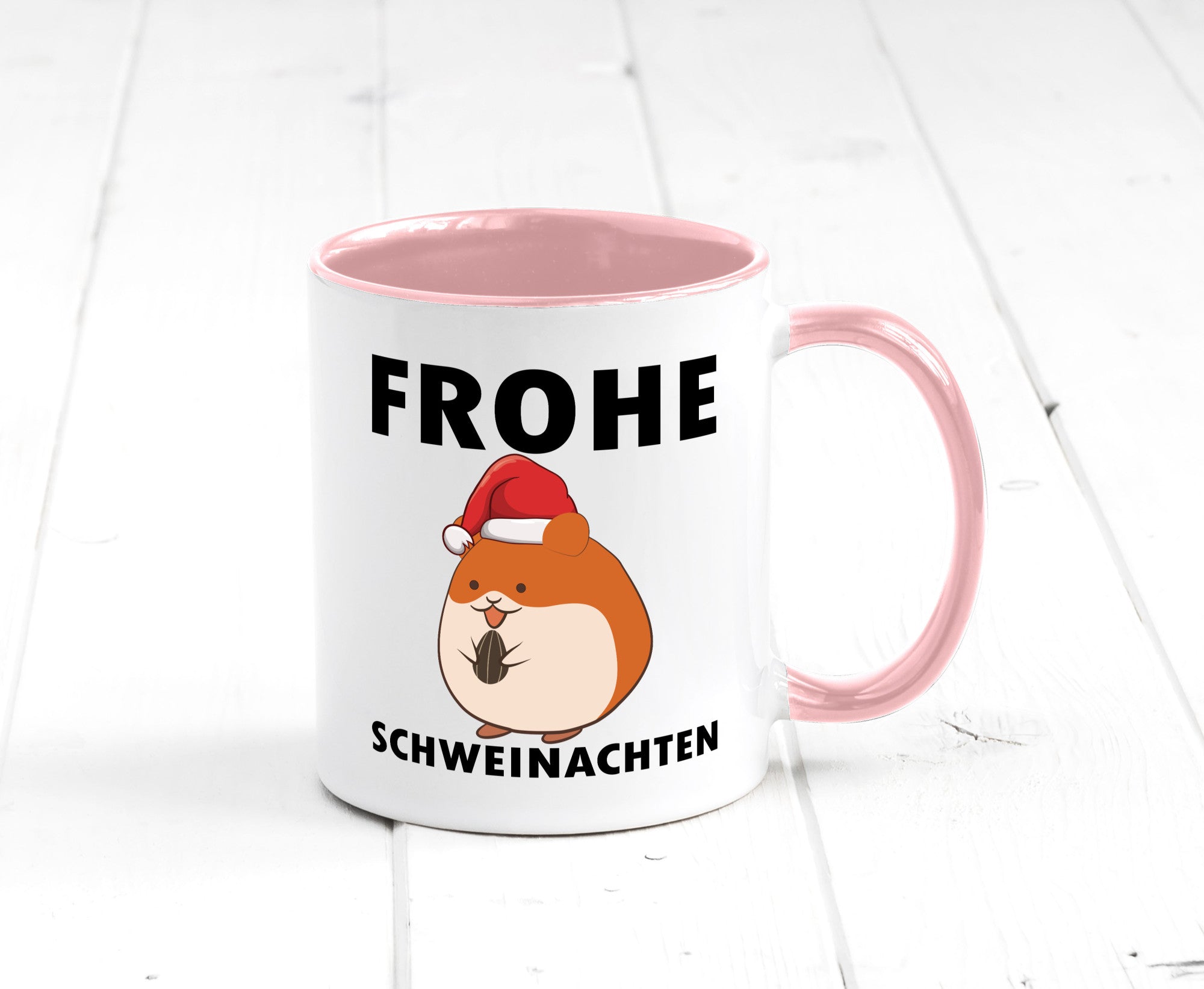 Frohe Schweinachten | Meerschweinchen Weihnachten lustiger Spruch Geschenk