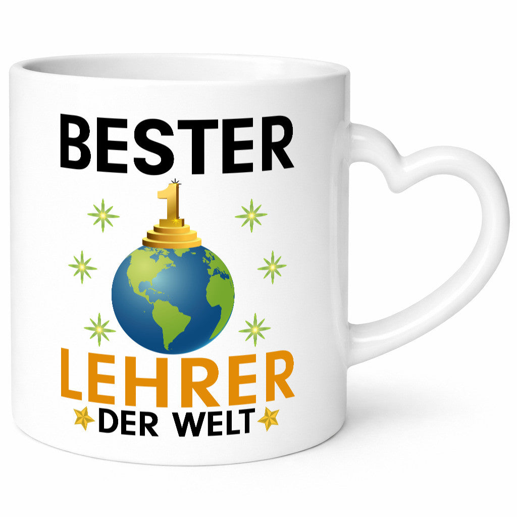 Welt Bester Lehrer | Schule Beruf Schüler Geschenk Arbeit Kollegen Büro
