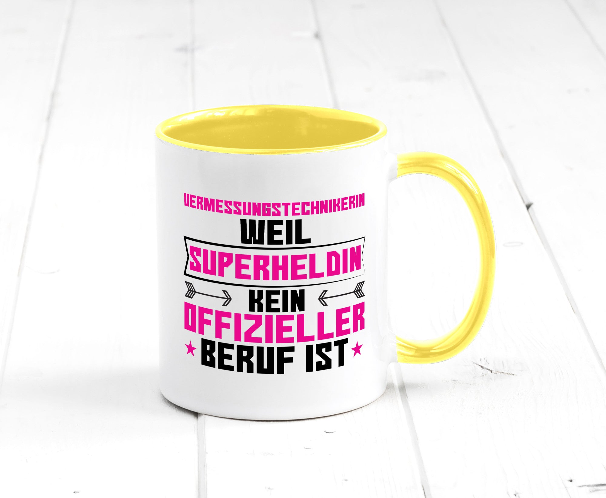 Superheldin Vermessungstechnikerin | Techniker Humor Geschenkidee Tasse