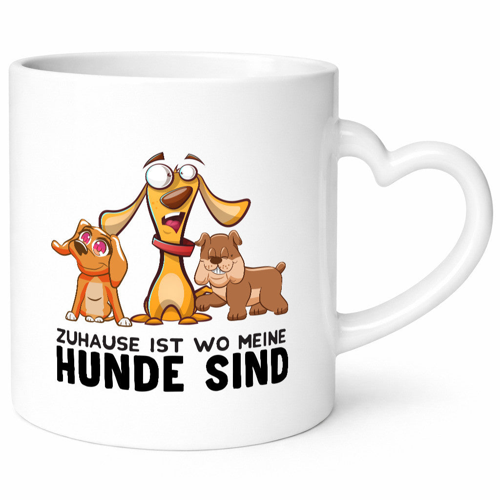 Meine Hunde | Spruchtasse lustige Hundetasse Motiv Geschenk Tierliebhaber Humor