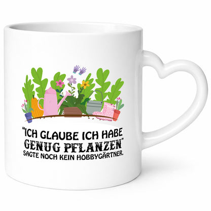 Ich habe viele Pflanzen lustiger Spruch Geschenk Humor Geschenkidee Tasse