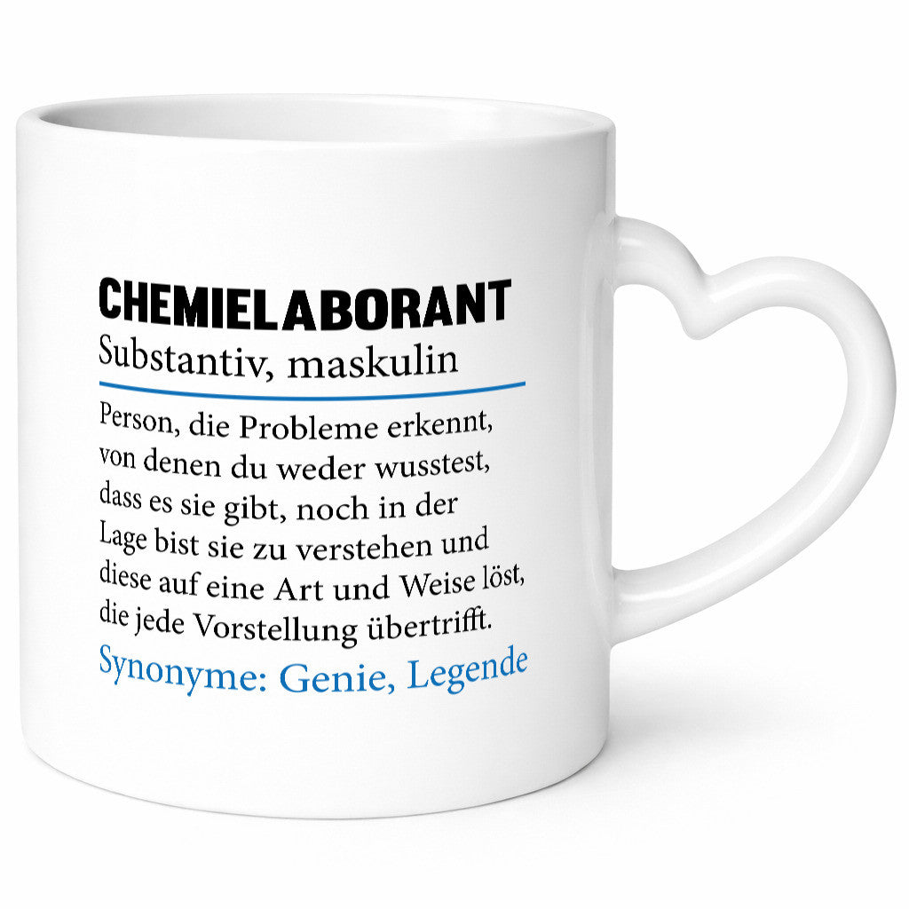 Chemielaborant | lustig Laborant Chemie Beruf Geschenk Arbeit Kollegen Büro