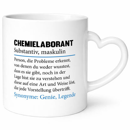 Chemielaborant | lustig Laborant Chemie Beruf Geschenk Arbeit Kollegen Büro
