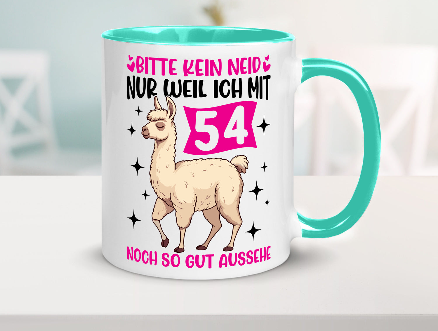 54. Geburtstag | 54 Jahre Lama gut aussehen Geschenk Geschenkidee lustiger