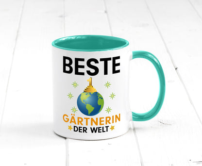 Welt Beste Gärtnerin | Gartenbau lustiger Spruch Geschenk Humor Geschenkidee