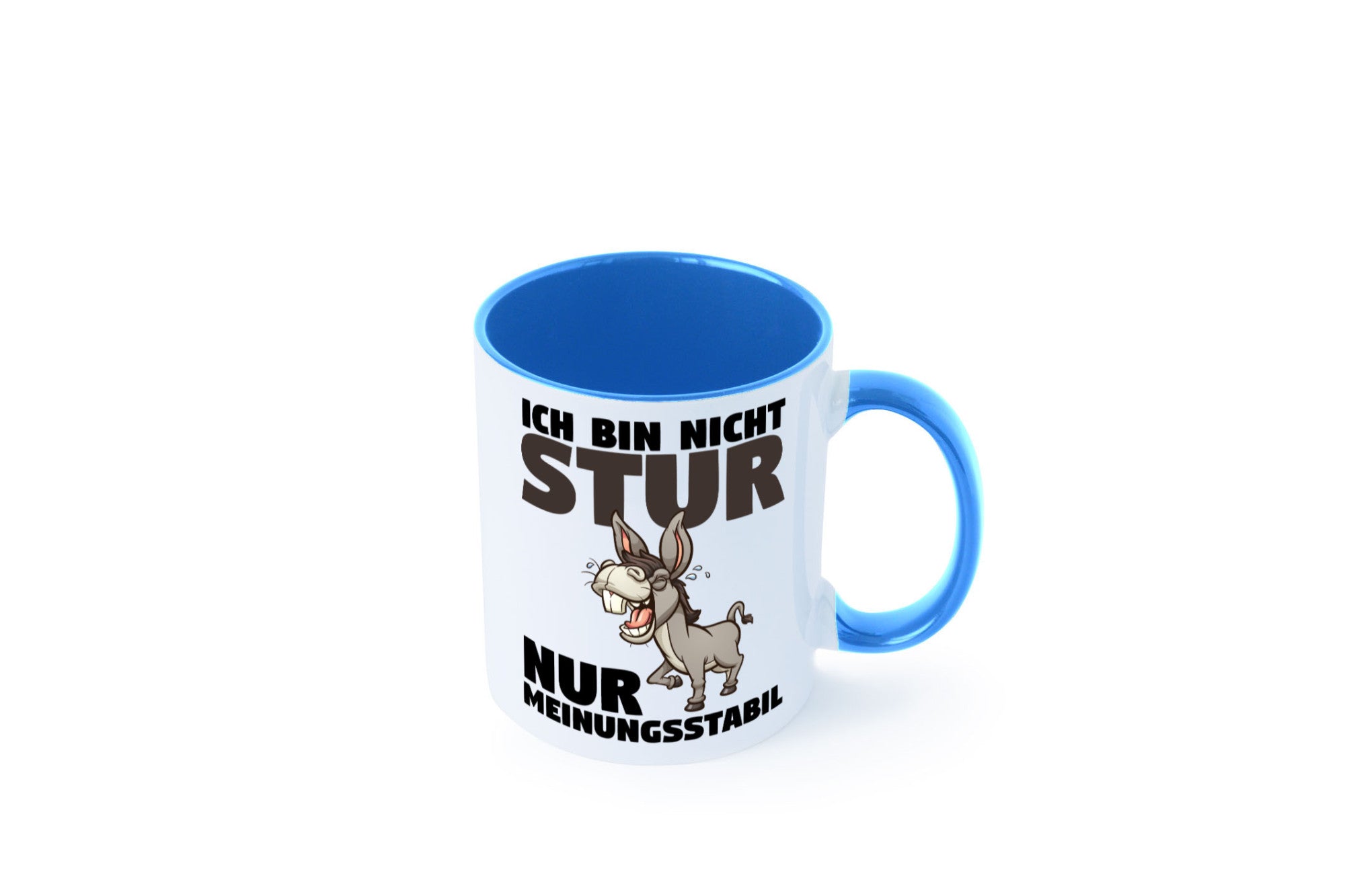Sturer Esel | Sturkopf Tasse Dickkopf Spruch Humor lustiger Geschenk