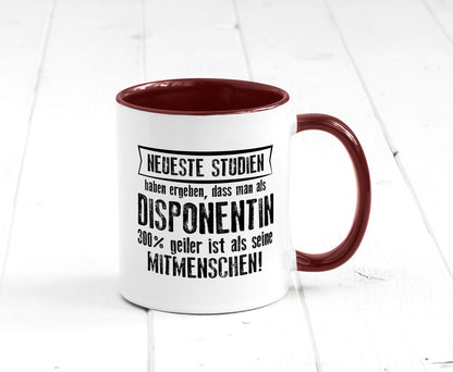 Neuste Studien: Disponentin | Zuteilerin lustig Humor Geschenkidee Geschenk