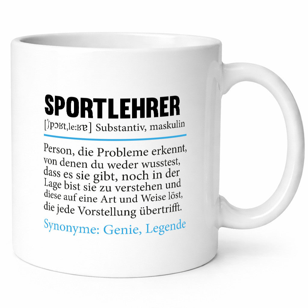 Sportlehrer | Schule Lehrer Sport Spruch lustig Humor Geschenkidee Geschenk
