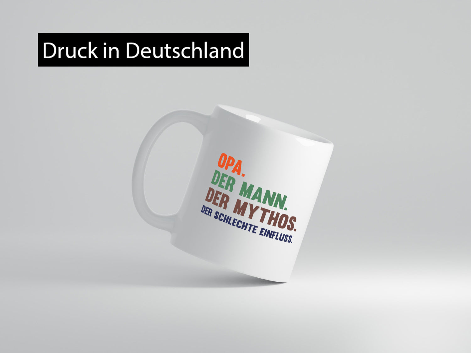 Opa der schlechte einfluss | Enkel Großvater Geschenk Familie Geschenkidee