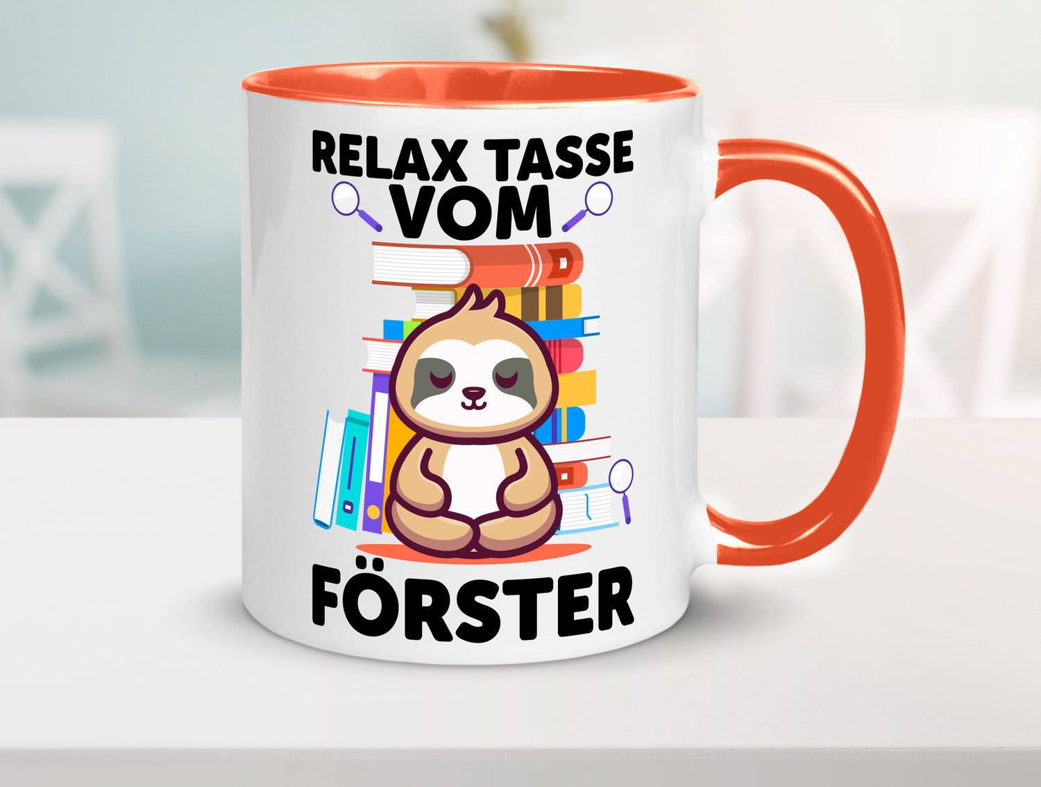Relax Tasse: Förster | Forst Arbeit Geschenk Kollegen Büro lustiger Spruch Tasse