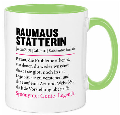 Raumausstatterin | Wohn Ausstatterin Beruf Humor Geschenk Arbeit Kollegen Büro