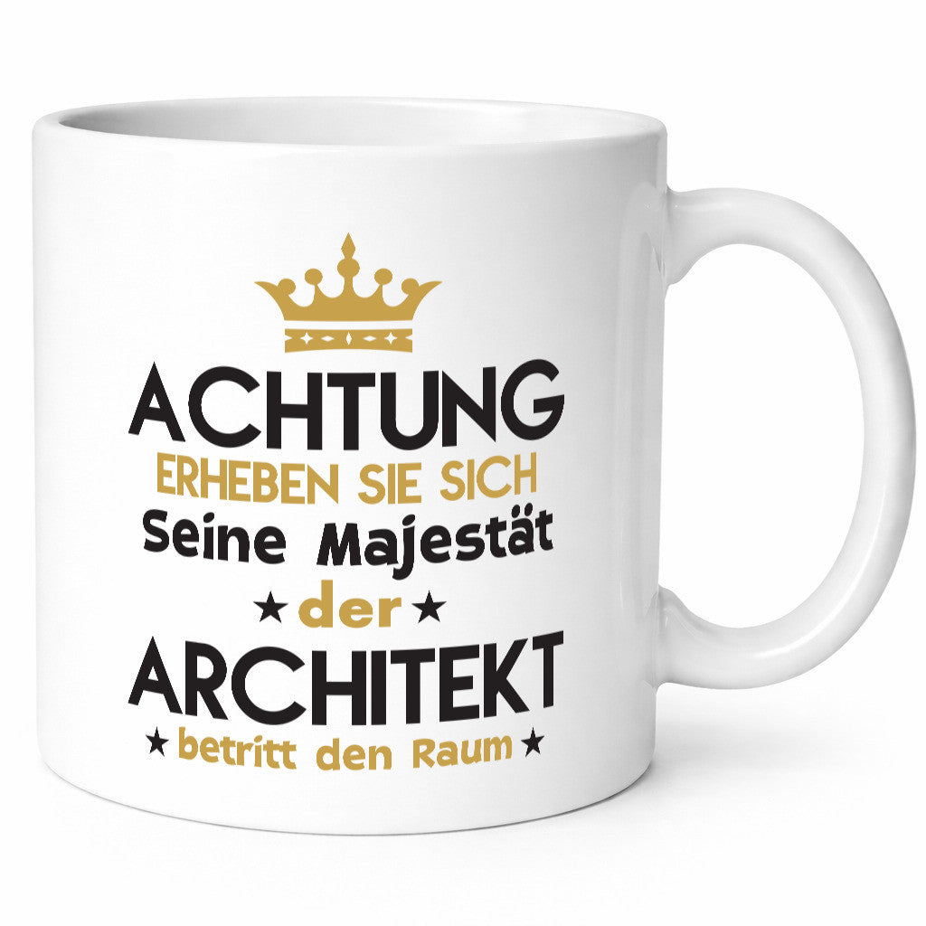 Seine Majestät Architekt | Architektur Büro Geschenkidee Arbeit Kollegen Humor