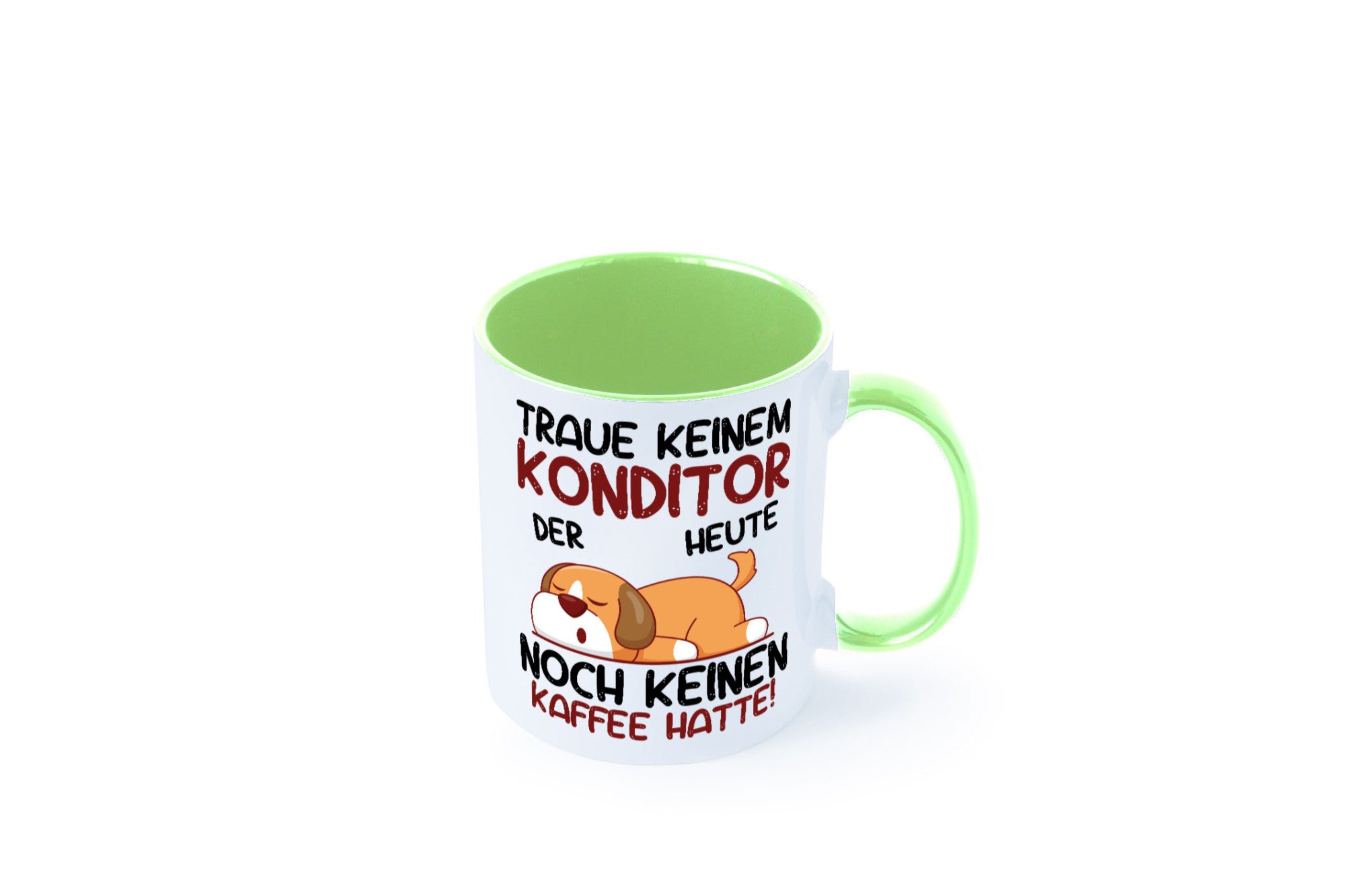 Traue keinem Konditor | Konditorei Humor Geschenkidee Tasse