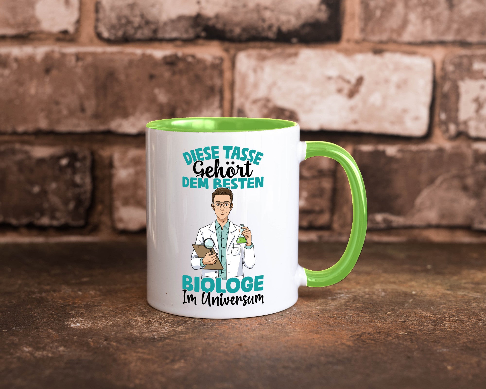 Im Universum: Biologe | Biologie Naturforscher Humor Geschenkidee Tasse