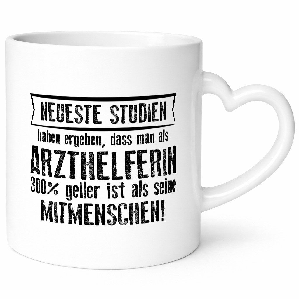 Neuste Studien: Arzthelferin | Fachangestellte Medizin Humor Geschenkidee Tasse
