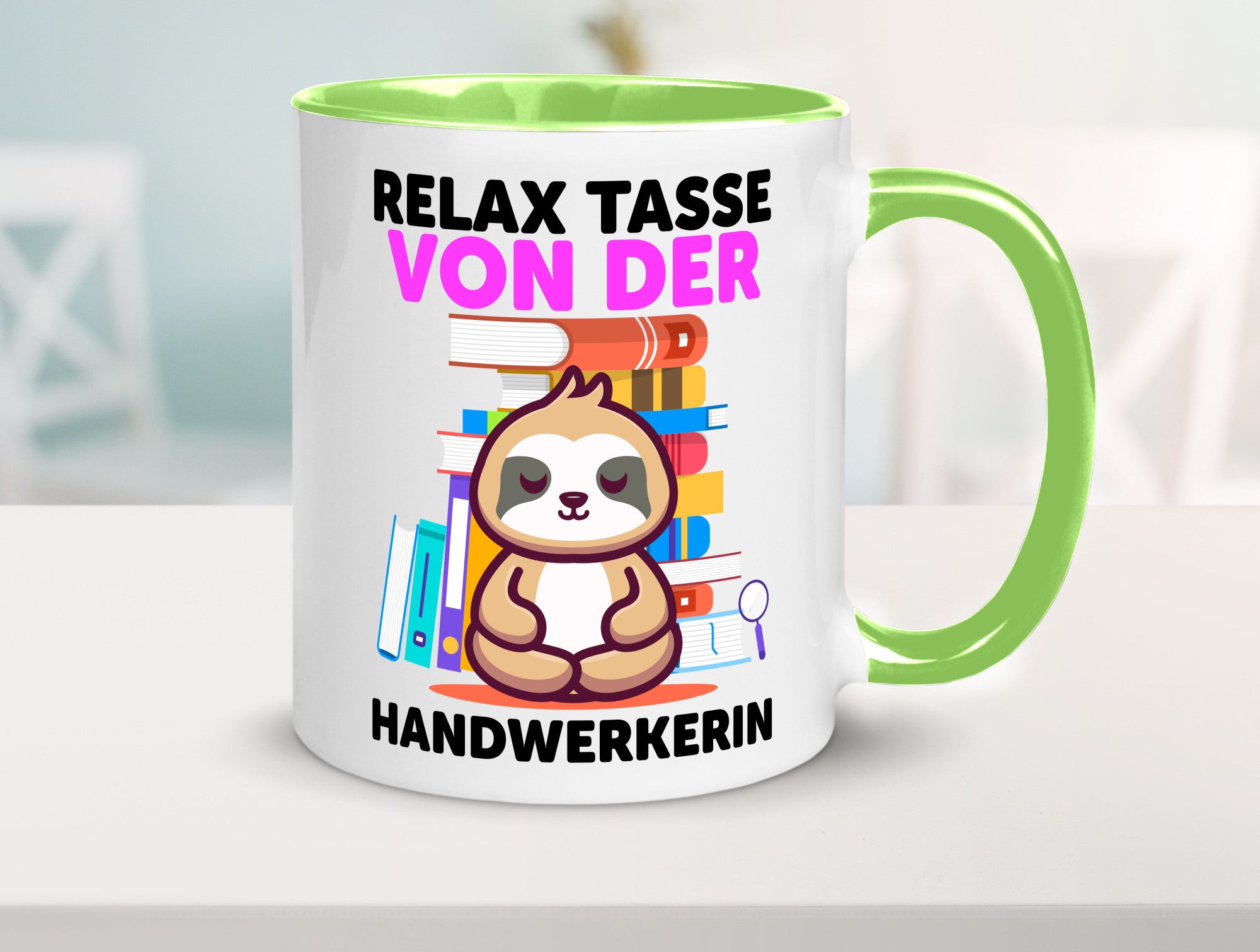 Relax Tasse: Handwerkerin | Handwerkerinnen Geschenk Humor Geschenkidee
