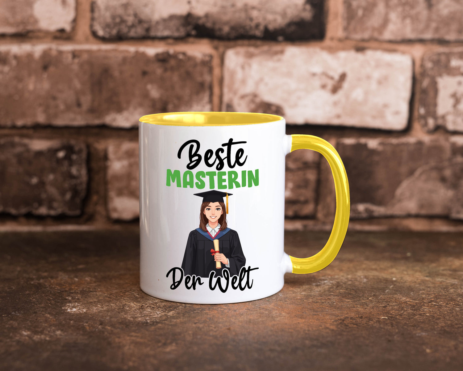 Beste Masterin | Student Uni Studium Humor Geschenkidee Tasse