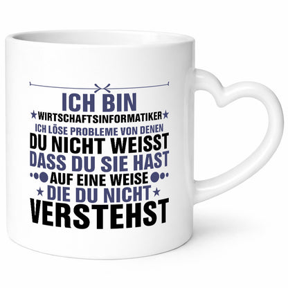 Löse Probleme: Wirtschaftsinformatiker v2 lustiger Spruch Geschenk Humor