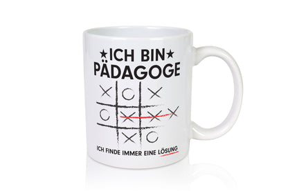 Löse Probleme: Pädagoge | Pädagogik lustig Humor Geschenkidee Geschenk Tasse