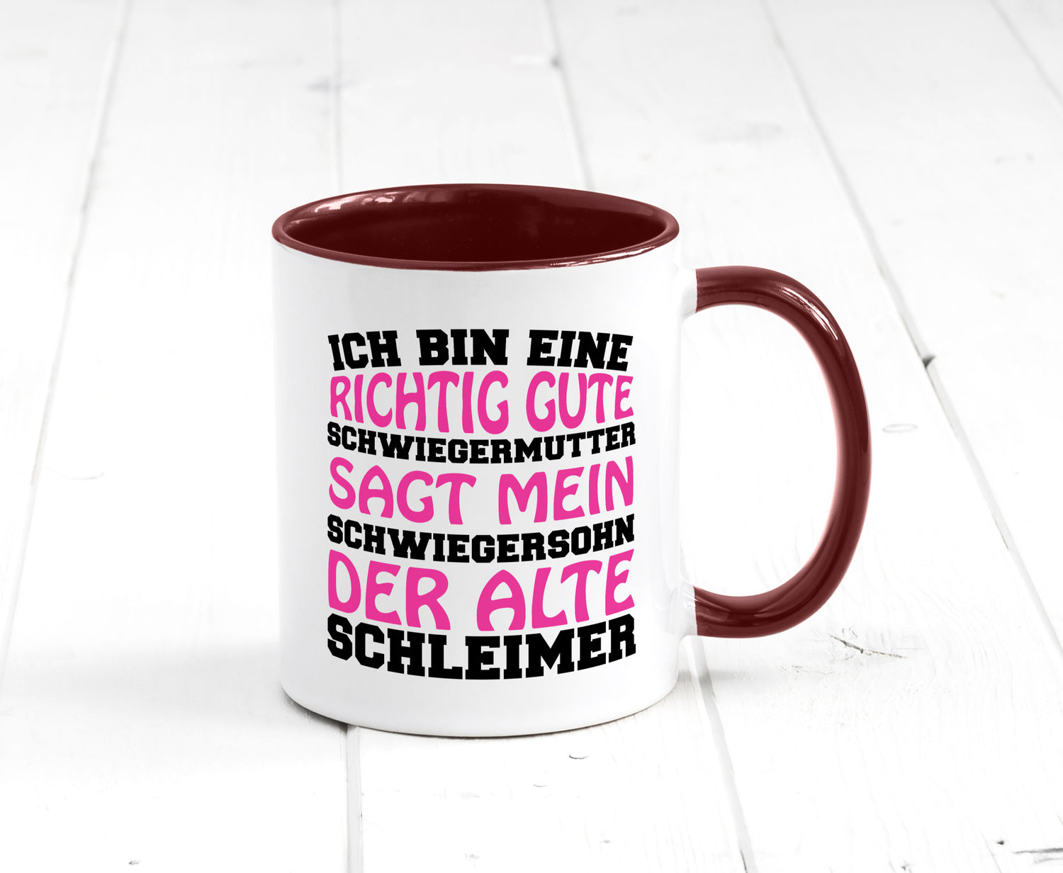 Gute Schwiegermutter lustig Familie Geschenkidee Geschenk Tasse