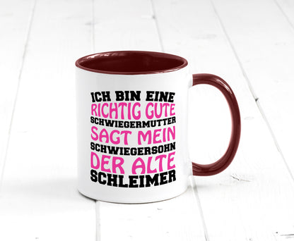Gute Schwiegermutter lustig Familie Geschenkidee Geschenk Tasse