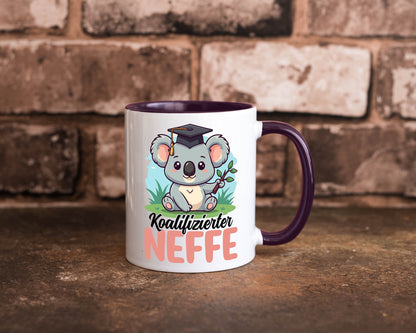 Koalifizierter Neffe | Familie Bruder Bester Onkel Geschenkidee Humor Tasse