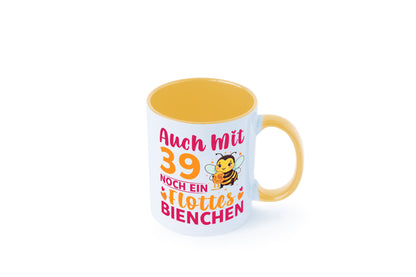 39. Geburtstag | Flottes Bienchen 39 Jahre lustiger Spruch Geschenk