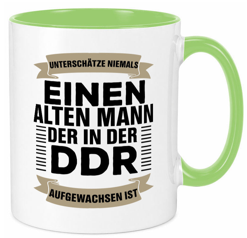 DDR Männer | Ostdeutschland Opa Ossi Vatertag Humor Familie Geschenkidee Tasse