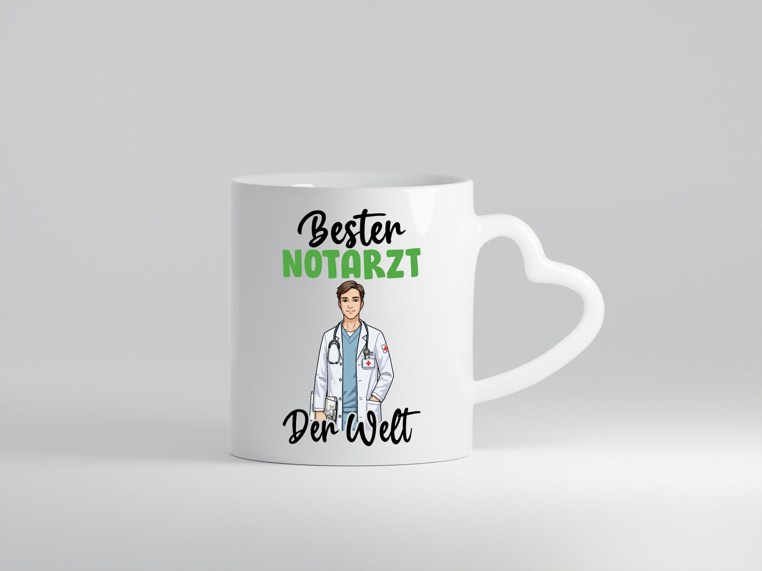Bester Notarzt | Arzt v2 Humor Geschenkidee Tasse