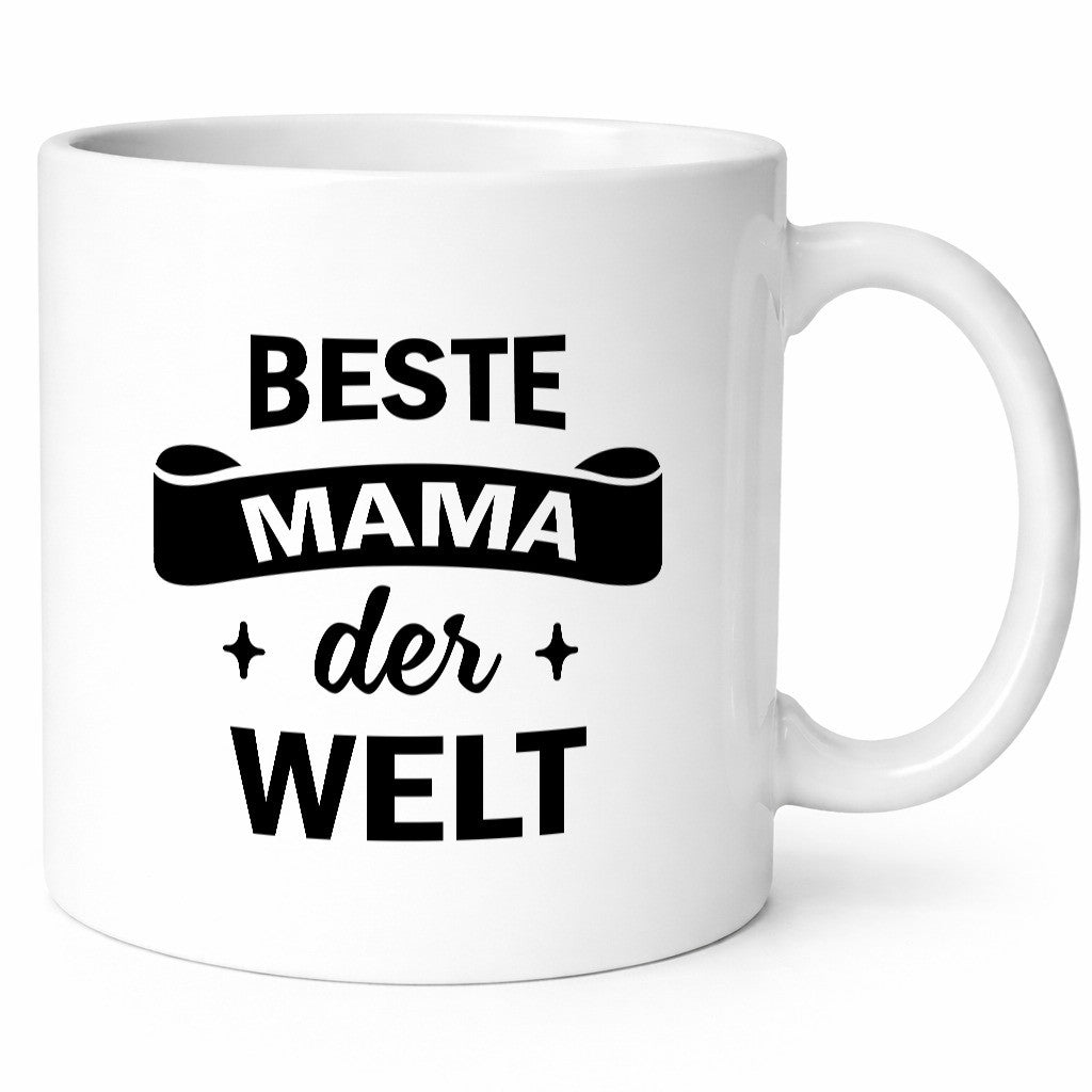 Beste Mama der Welt | Muttertag ich liebe dich Humor Familie Geschenkidee Tasse