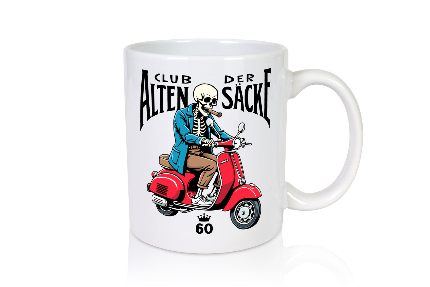 60. Geburtstag | 60 Jahre Club der alten Säcke v2 Geschenkidee Humor Tasse