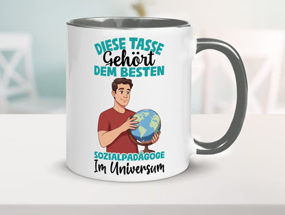 Im Universum: Sozialpädagoge | Pädagoge lustiger Spruch Geschenk Humor