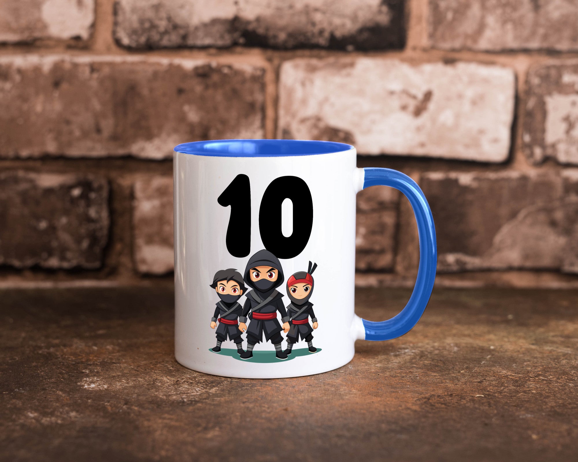 10. Geburtstag | 10 Jahre Ninja Humor Geschenkidee Tasse