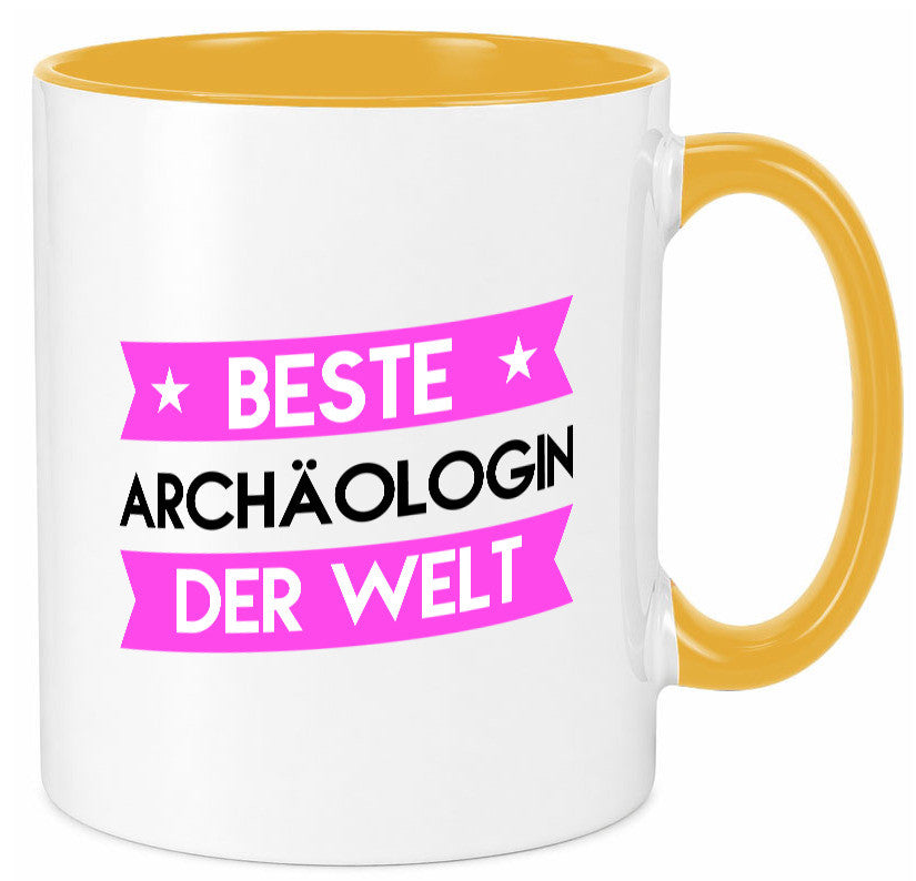 Beste Archäologin| Archäologie | Forscherin Humor Geschenkidee Tasse