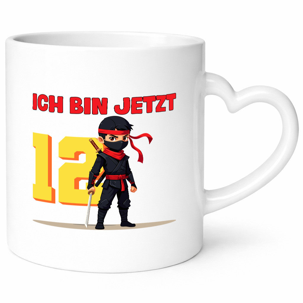 12. Geburtstag | 12 Jahre Ninja Kinder lustiger Spruch Geschenk Geschenkidee