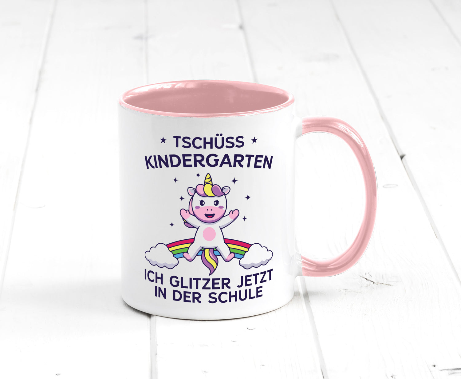 Kindergarten, jetzt Schule | Einhorn Geschenk Humor Geschenkidee lustiger