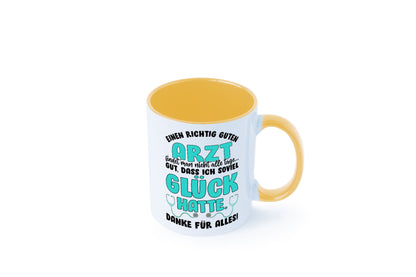 Richtig guter Arzt | Dankeschön Tasse Ärzte Spruch vl9 Humor Geschenkidee
